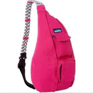 💞HP💞 Kavu Hot Pink Rope Bag